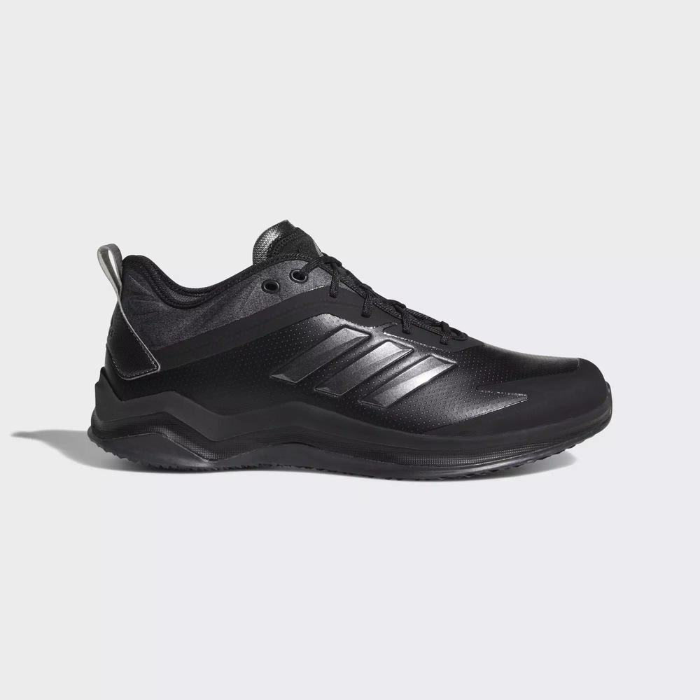 Adidas Speed Trainer 4 SL Tenis De Beisbol Negros Para Hombre (MX-50708)